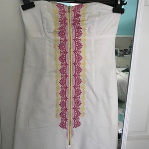 Lilly Pulitzer strapless dress